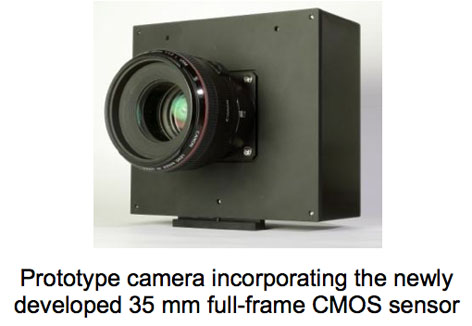 Canon prototipo fotocamera con nuovo Cmos